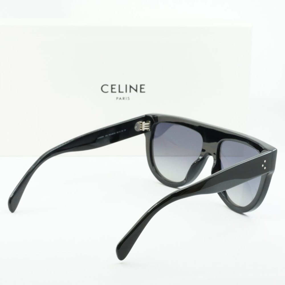 NEW CELINE CL4001IN 01D BLACK GREY POLARIZED SUNGLASSES - Picture 7 of 8
